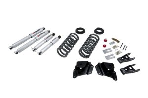 Chevrolet Silverado Coilover Suspension Kit - Front + Rear - Belltech - Street Performance Shocks - `99-`06