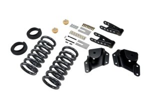Chevrolet Silverado Suspension Lowering Kit - Front + Rear - Belltech - Complete Kit W/O Shocks - `99-`06