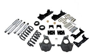 Chevrolet Sierra Coilover Suspension Kit - Front + Rear - Belltech - SP Shocks - `01-`06