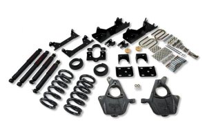 Chevrolet Sierra Lowering Kit - Front + Rear - Belltech - Nitro Drop 2 Shocks - `01-`06
