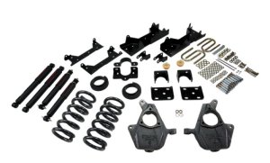Chevrolet Sierra Lowering Kit - Front + Rear - Belltech - Nitro Drop 2 Shocks - `01-`06