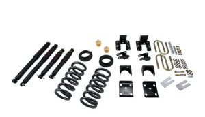 Chevrolet Silverado Coilover Suspension Kit - Front + Rear - Belltech - Nitro Drop 2 Shocks - `04-`06