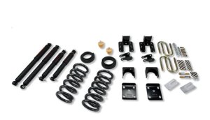 Chevrolet Silverado Coilover Suspension Kit - Front + Rear - Belltech - Nitro Drop 2 Shocks - `04-`06