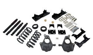 Chevrolet Silverado Coilover Suspension Kit - Front + Rear - Belltech - Nitro Drop 2 - `04-`06
