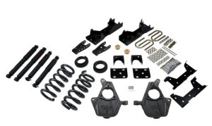 GMC Sierra Coilover Suspension Kit - Front + Rear - Belltech - Lowering Kit with ND2 Shocks - `04-`06