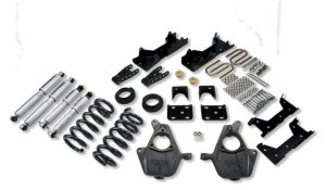 GMC Sierra Coilover Suspension Kit - Front + Rear - Belltech - SP Shocks - `04-`06