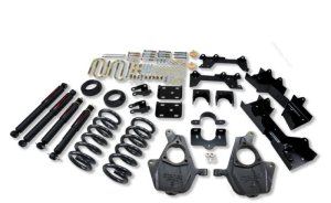 Chevrolet Sierra Lowering Kit - Front + Rear - Belltech - ND2 Shocks - `99-`00