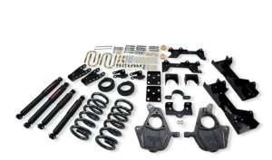 GMC Sierra Coilover Suspension Kit - Front + Rear - Belltech - ND2 Shocks - `99-`00