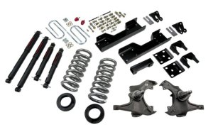 Chevrolet Silverado Suspension Lowering Kit - Front + Rear - Belltech - ND2 Shocks - `97-`00 Chevrolet Silverado Suspension Lowering Kit - Front + Rear - Belltech - ND2 Shocks - `97-`00