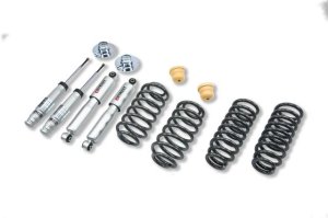 Chevrolet Trailblazer Coilover Suspension Kit - Front + Rear - Belltech - Street Performance Shocks - `02-`09