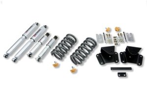 Dodge Dakota R/T Suspension Lowering Kit - Front And Rear - Belltech - Street Performance Shocks - `97-`04