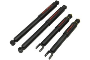 Chevrolet Silverado 1500 Suspension Shock Absorber Set - Front + Rear - Belltech - Nitro Drop 2 - `99-`06