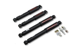 GMC Sierra 1500 Suspension Shock Absorber Set - Front + Rear - Belltech - Nitro Drop 2 - `99-`06
