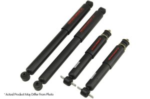 GMC Sierra 1500 Suspension Shock Absorber Set - Front + Rear - Belltech - Nitro Drop 2 - `99-`06
