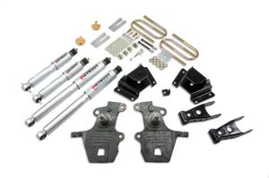 Ford Lightning Lowering Kit - Front + Rear - Belltech - Street Performance Shocks - `99-`04
