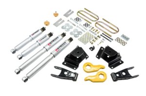 Ford F150 Coilover Suspension Kit - Front + Rear - Belltech - Street Performance Shocks - `97-`03