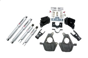 Chevrolet Silverado Coilover Suspension Kit - Front + Rear - Belltech - Street Performance Shocks - `05-`06 Chevrolet Silverado Coilover Suspension Kit - Front + Rear - Belltech - Street Performance Shocks - `05-`06