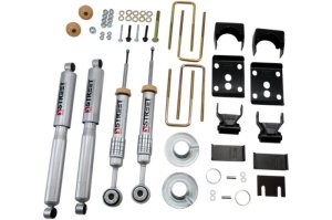 Ford F150 Coilover Suspension Kit - Front + Rear - Belltech - Lower Kit w/SP Shocks - `09-`13