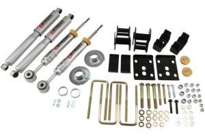 Ford F150 Suspension Lowering Kit - Front + Rear - Belltech - Street Performance Shocks - `09-`13