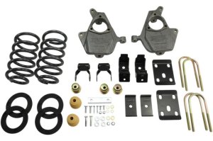 Chevrolet Sierra Suspension Lowering Kit - Front + Rear - Belltech - `14-`15
