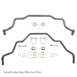 GMC Sierra 1500 Sway Bar Set - Front + Rear - Belltech - Anti-Swaybar - Gunmetal Grey - `19-`24