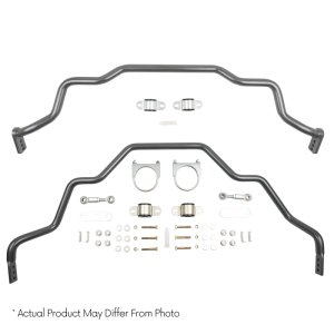 Chevrolet Silverado 1500 Sway Bar Set - Front + Rear - Belltech - Anti-Swaybar Set - Gunmetal - `19-`24