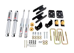 Chevrolet Colorado Suspension Lowering Kit - Front + Rear - Belltech - Street Performance Shocks, ND II Shocks - `15-`17 Chevrolet Colorado Suspension Lowering Kit - Front + Rear - Belltech - Street Performance Shocks, ND II Shocks - `15-`17