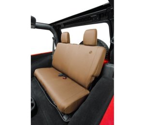 Jeep Wrangler JK Seat Cover - Rear - Bestop - Tan - `07-`18