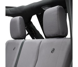 Jeep Wrangler JK Seat Covers - Rear - Bestop - Charcoal - `13-`18