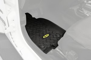 Jeep Gladiator Floor Mats - Front - Bestop - Black - `20-`26 Jeep Gladiator Floor Mats - Front - Bestop - Black - `20-`26