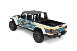 Jeep Gladiator Bikini Top - Bestop - Safari Cable Style - Black Diamond - `20-`23