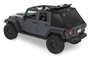 Jeep Wrangler JK Soft Tops - Bestop - Trektop Glide - Black Diamond - `07-`18
