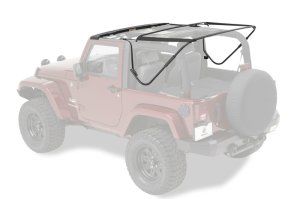 Jeep Wrangler JK Soft Top Hardware Kit - Bestop - Bow & Frame Kit (Factory Style Replacement) - `07-`18