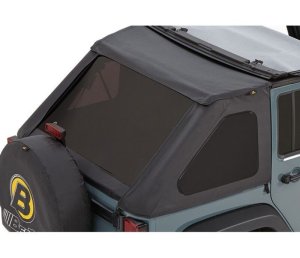 Jeep Wrangler JK Window Set - Bestop - Tinted - Black Diamond - `07-`18