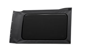 Jeep Wrangler JL Soft Top Replacement Windows - Quarter Right Hand 4-Door - Bestop - OE JL Replacement Windows - Black Vinyl Tinted - `18-`26