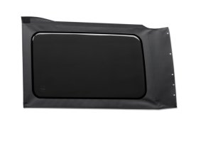 Jeep Wrangler JL Replacement Windows - Quarter Left Hand 4-Door - Bestop - Tinted - Black Vinyl - `18-`26