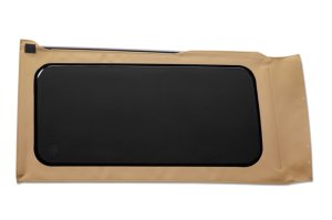 Jeep Wrangler JL Replacement Windows - Quarter Left Hand - Bestop - OE JL Tinted - Tan Twill - `18-`26