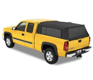 Chevrolet Silverado 1500 Truck Bed Cap - Bestop - Supertop - Black - `04-`18