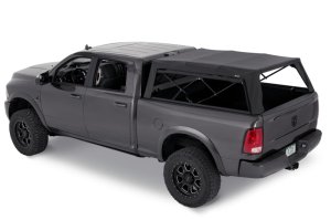 Ram 1500 Truck Bed Cap - Bestop - Supertop for Truck 2 - Black Diamond - `19-`26