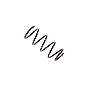 BMW 3 Series Coil Spring - Front - Bilstein - B3 OE Replacement - 2006