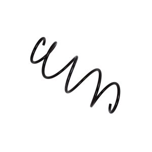 Mercedes-Benz C250 Coil Spring - Front - Bilstein - B3 OE Replacement - `12-`14