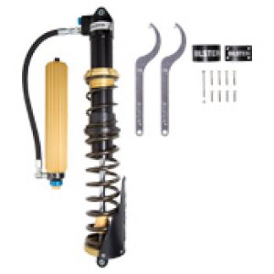 Polaris RZR Turbo S Coilover Suspension Kit - Rear - Bilstein - Black Hawk Powersports - Black - `21-`22