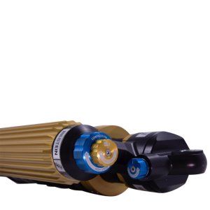 Can-Am Maverick X3 Max RS Turbo Coilover Suspension Kit - Front Left - Bilstein - Black Hawk Powersports - Black - `22-`24