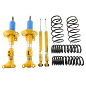 Mercedes-Benz C350 Coilover Suspension Kit - Front + Rear - Bilstein - B12 (Pro-Kit); B8 Performance Plus Dampers + Eibach Pro-Kit Springs; Fixed Height Lowering (24-40mm) - `08-`14