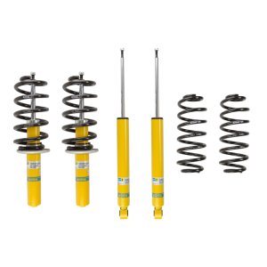 Audi A4 Coilover Suspension Kit - Front + Rear - Bilstein - B12 (Pro-Kit) | Fixed Height | 24-40mm Lowering | B8 Performance Plus Dampers + Eibach Pro-Kit Springs - `09-`16
