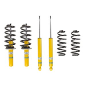 Audi A4 Coilover Suspension Kit - Front + Rear - Bilstein - B12 (Pro-Kit) | Fixed Height | 24-40mm Lowering | B8 Performance Plus Dampers + Eibach Pro-Kit Springs - `09-`16