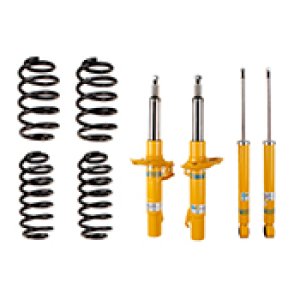 Volkswagen Rabbit Coilover Suspension Kit - Front + Rear - Bilstein - B12 (Pro-Kit), Fixed Height Lowering - `06-`09