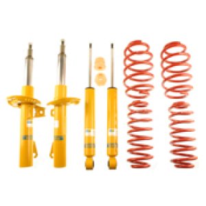 Volkswagen GTI Coilover Suspension Kit - Front + Rear - Bilstein - B12 Sportline; B8 Dampers + Eibach Sportline Springs; Fixed-Height Lowering (30–60mm) - `10-`14