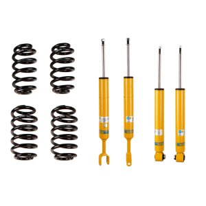 Audi A4 Coilover Suspension Kit - Front + Rear - Bilstein - B12 (Pro-Kit) | B8 Performance Plus Dampers + Eibach Pro-Kit Springs - `02-`08
