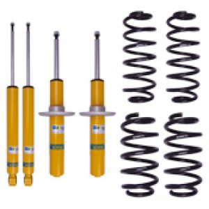Audi A5 Shock & Spring Kit - Front + Rear - Bilstein - B12 (Pro-Kit) Fixed-Height Lowering 24-40mm + Eibach Pro-Kit Springs + B8 Performance Plus Dampers - 2008